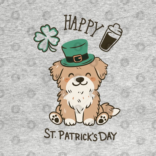 Dog for Saint Patrick’s Day by Verbinavision